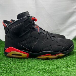 Nike Air Jordan 6 Retro Infrared 2019 Men's Size 14 Black Red 384660-060 No Box